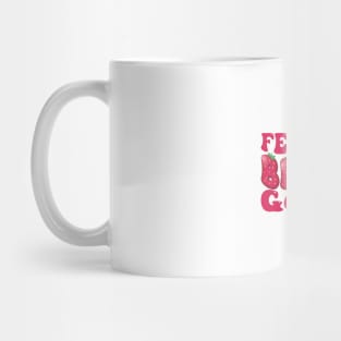 Cute Feeling Berry Good Strawberry Festival Season Groovy Women Girls Mug